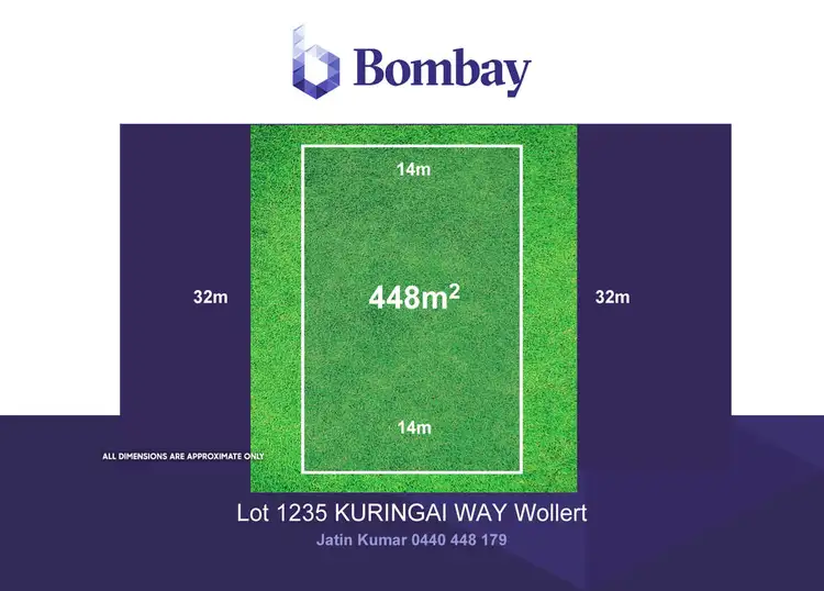 Main view of Homely land listing, Lot 1235 Kuringai Way, Wollert VIC 3750