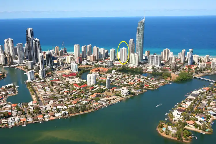 Second view of Homely apartment listing, 13d/30 Laycock "Aegean" Street, Surfers Paradise QLD 4217