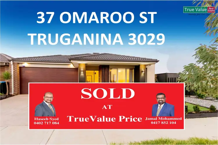 37 OMAROO STREET, Truganina VIC 3029