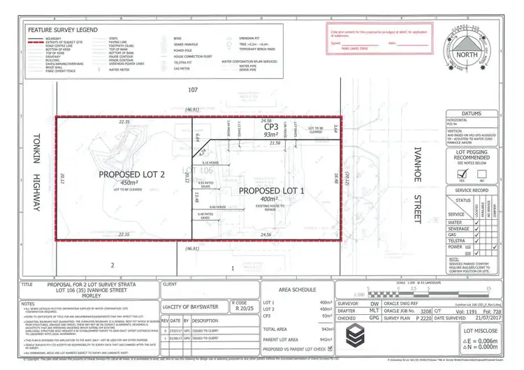 Second view of Homely land listing, 35A Ivanhoe Street, Morley WA 6062