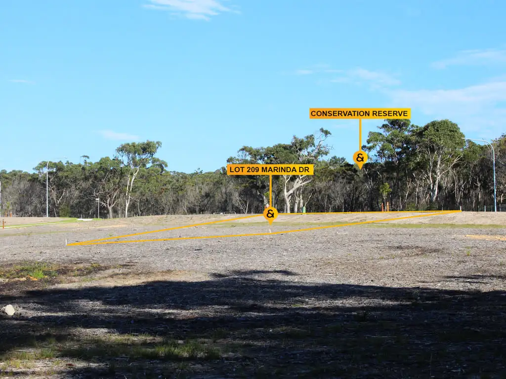 Main view of Homely land listing, 22 (Lot 209) Mirida  Drive, Dolphin Point NSW 2539