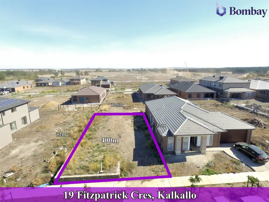 Main view of Homely land listing, 19 Fitzpatrick Circuit, Kalkallo VIC 3064