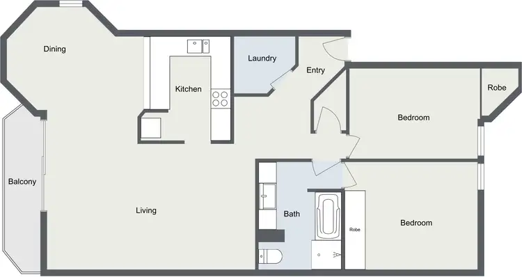 Second view of Homely apartment listing, 45/26 Macquarie Street, Barton ACT 2600