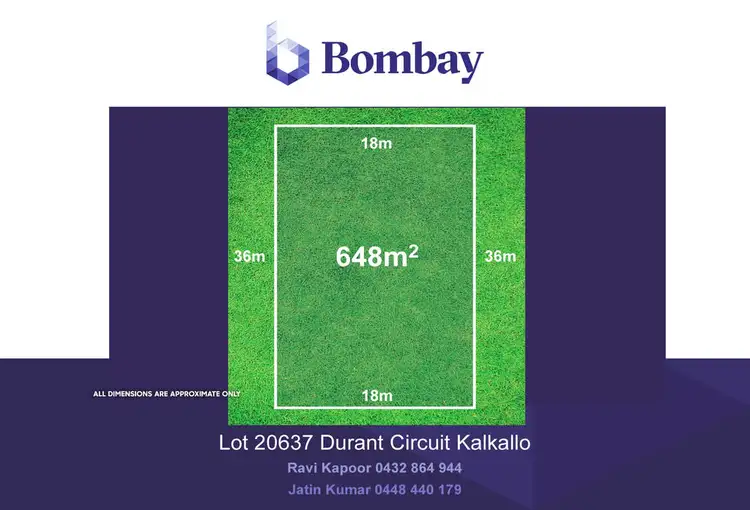 Lot 20637 Durant Circuit, Kalkallo VIC 3064