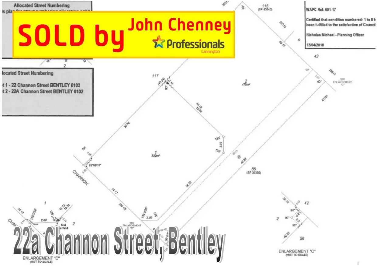 Main view of Homely land listing, 22a Channon Street, Bentley WA 6102