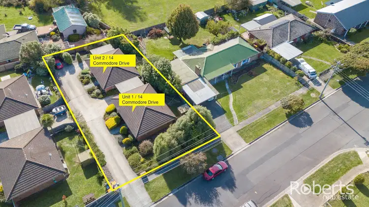 Second view of Homely house listing, 1&2/14 Commodore Drive, Newnham TAS 7248