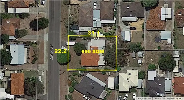 Main view of Homely house listing, 20 Oldfield Road, Girrawheen WA 6064