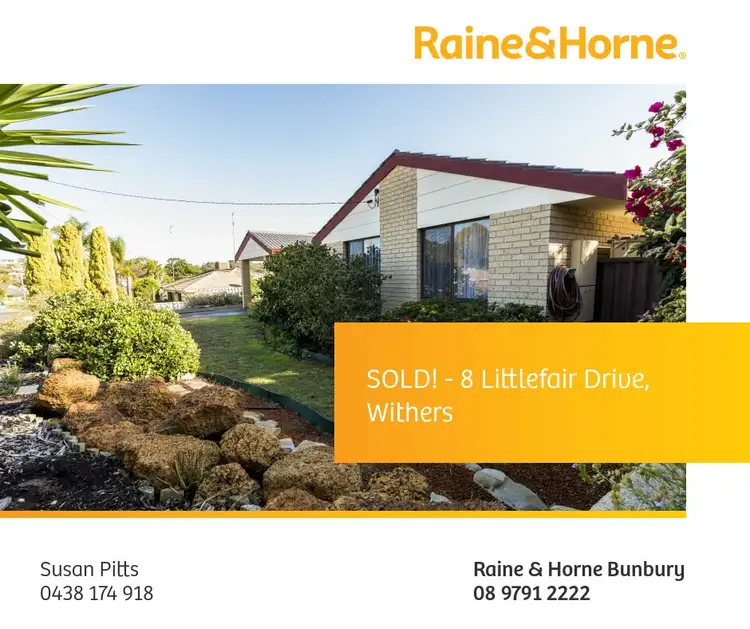 8 LITTLEFAIR DRIVE, Withers WA 6230