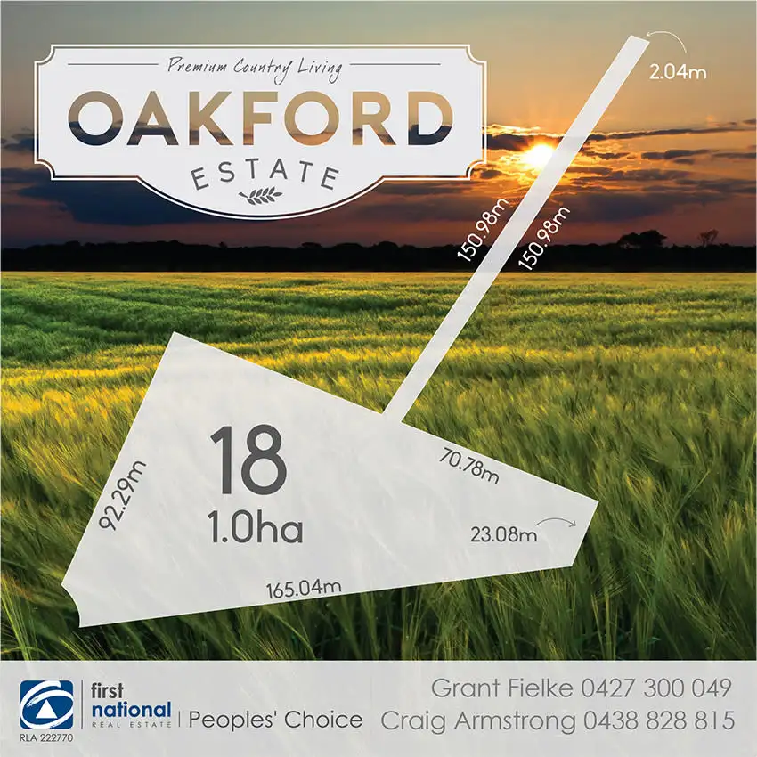 Main view of Homely land listing, Lot 18, 9 Dunlop Boulevard, Lewiston SA 5501