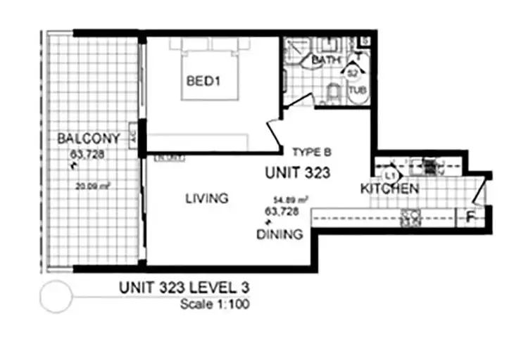 Second view of Homely unit listing, Unit 323/17-21 The Crescent, Fairfield NSW 2165
