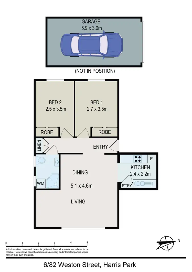 Sixth view of Homely unit listing, 6/82 Weston Street, Harris Park NSW 2150