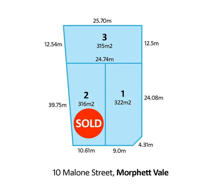 Lot 1, 10 Malone Street, Morphett Vale SA 5162