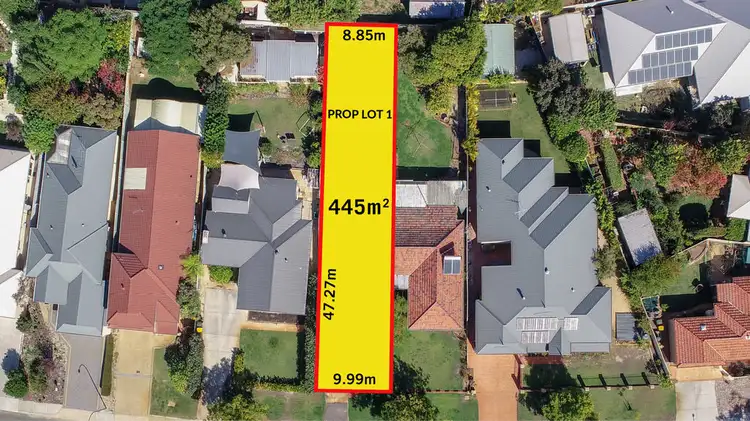 Main view of Homely land listing, 19 Crawshaw Crescent, Manning WA 6152