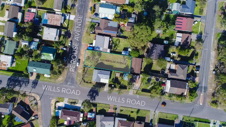 Main view of Homely land listing, 108 Perouse Avenue, San Remo NSW 2262
