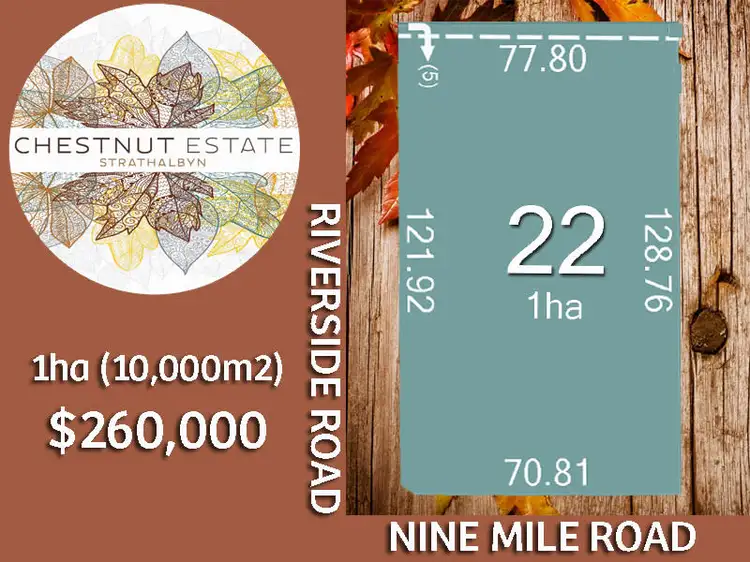 Lot 22 Nine Mile Road, Strathalbyn SA 5255