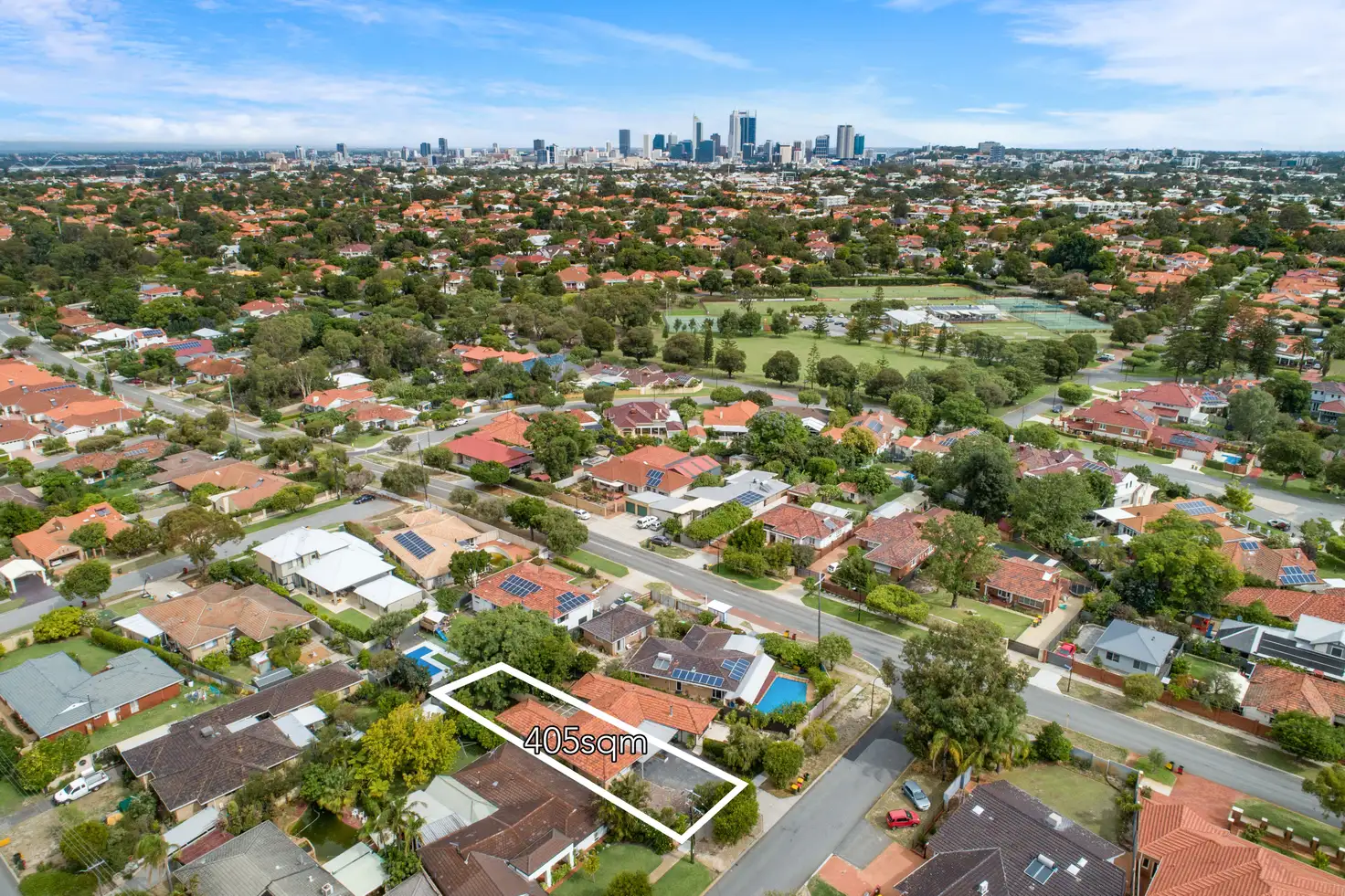 Main view of Homely semi-detached listing, 4A Pinaster Street, Menora WA 6050