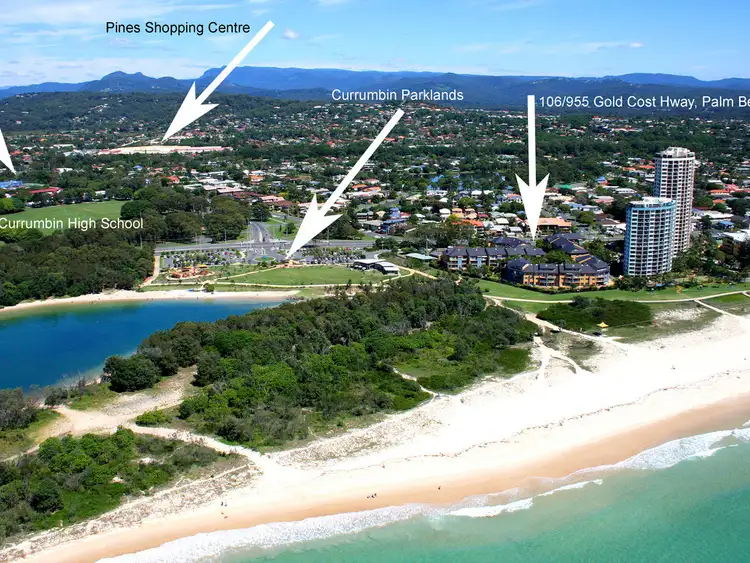 Main view of Homely apartment listing, 106/955 Gold Coast Highway, Palm Beach QLD 4221