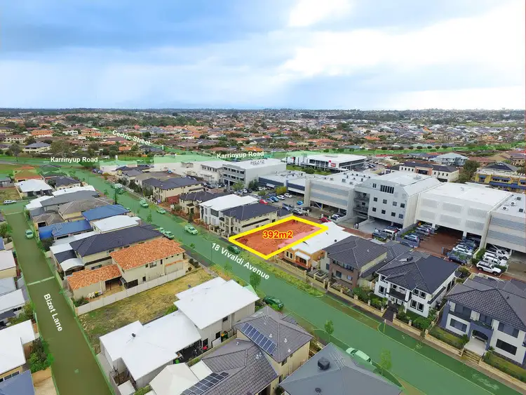 Second view of Homely land listing, 18 Vivaldi Avenue, Stirling WA 6021