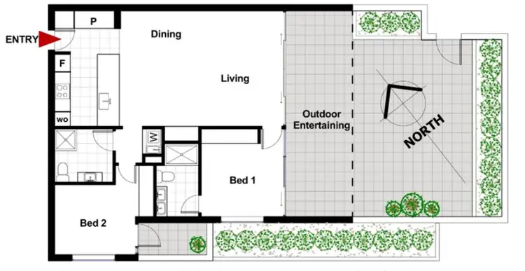 Fifth view of Homely apartment listing, 3/21 Dawes Street, Kingston ACT 2604