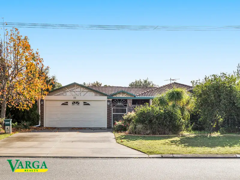 Main view of Homely house listing, 22 Canterbury Drive, Willetton WA 6155