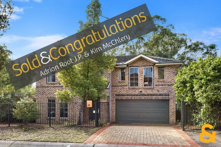 20 LONGLEY PLACE, Castle Hill NSW 2154