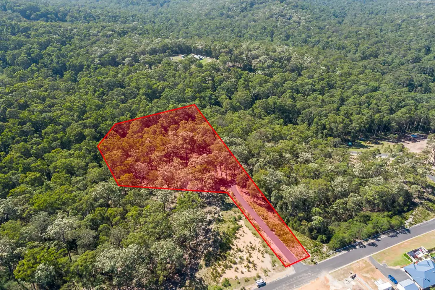 Main view of Homely land listing, 25 Sanctuary Forest Place, Long Beach NSW 2536
