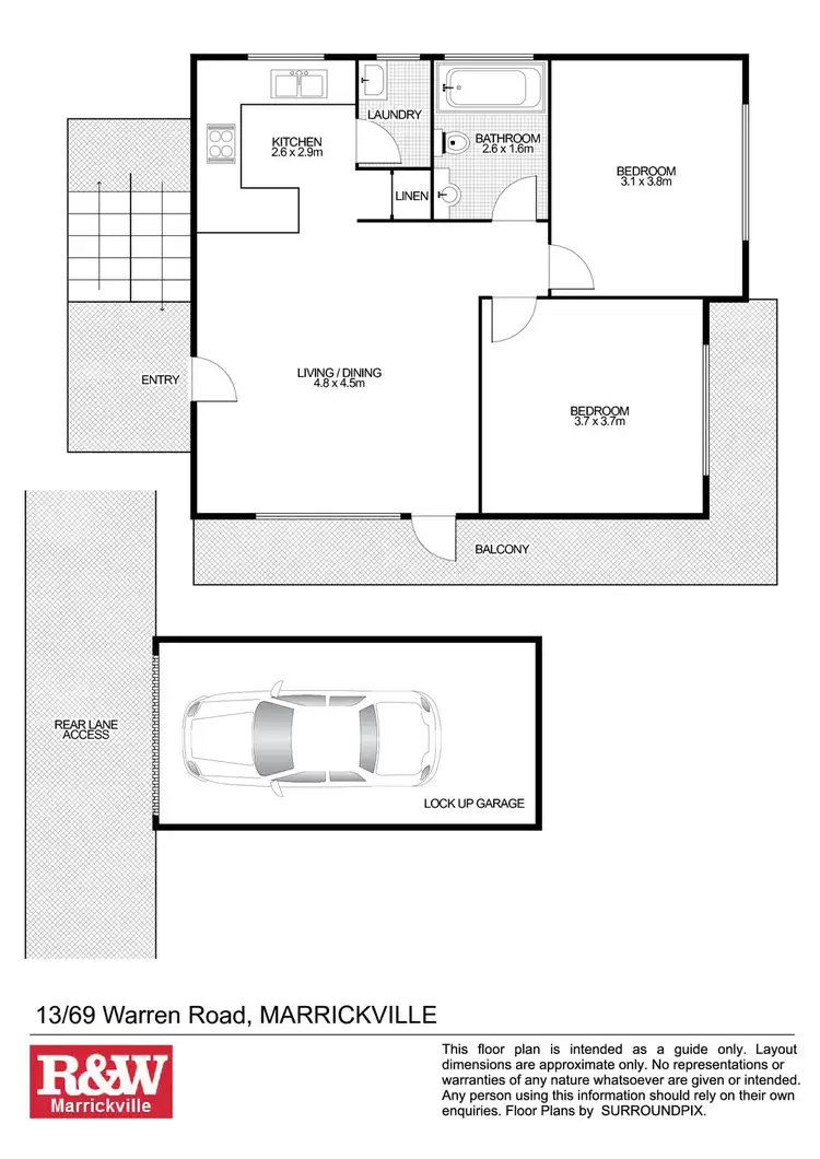 Second view of Homely unit listing, 13/69 Warren Road, Marrickville NSW 2204