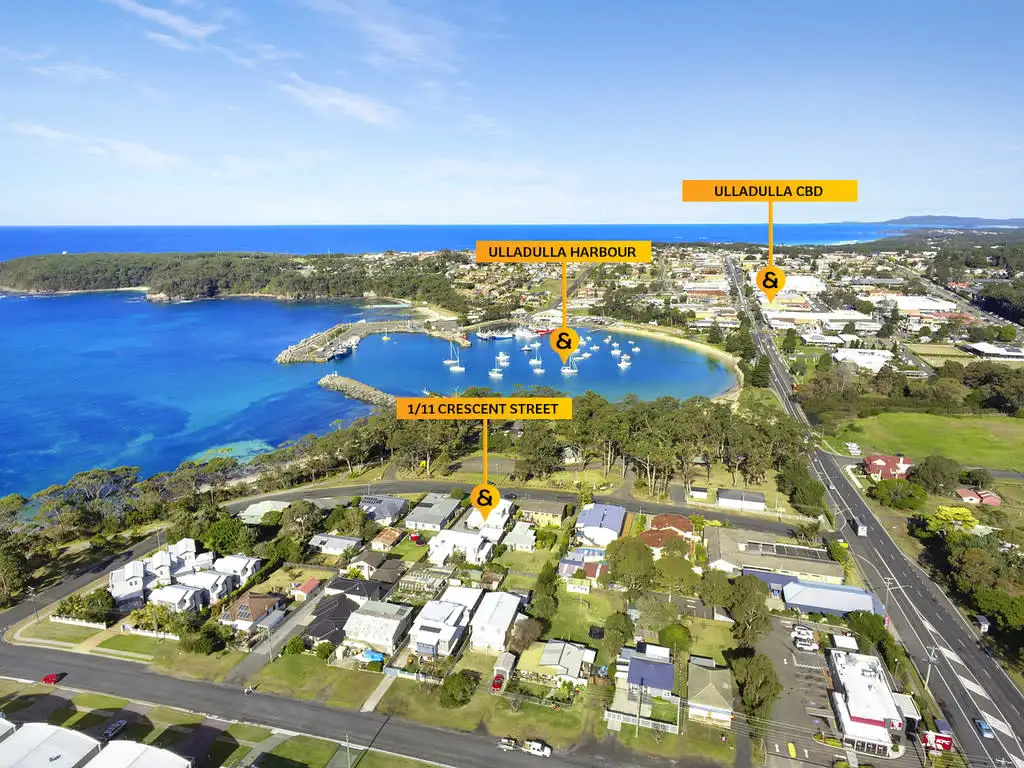 Main view of Homely townhouse listing, 1/11 Crescent Street, Ulladulla NSW 2539