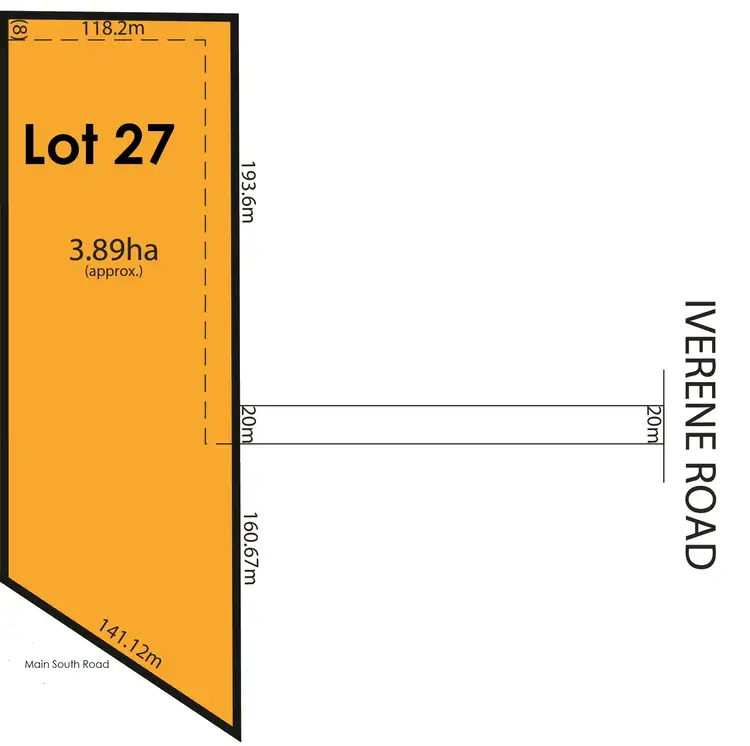 Main view of Homely house listing, Lot 27 Iverene Road, Aldinga SA 5173