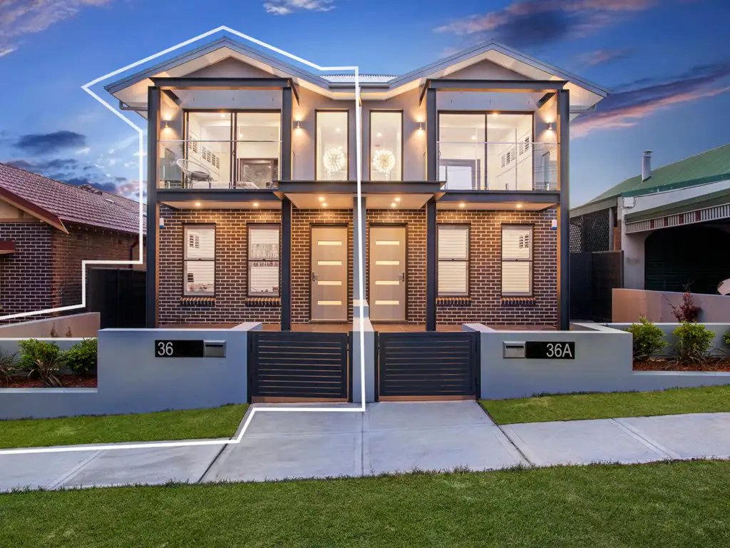 Main view of Homely semi-detached listing, 36 Frederick Street, Concord NSW 2137