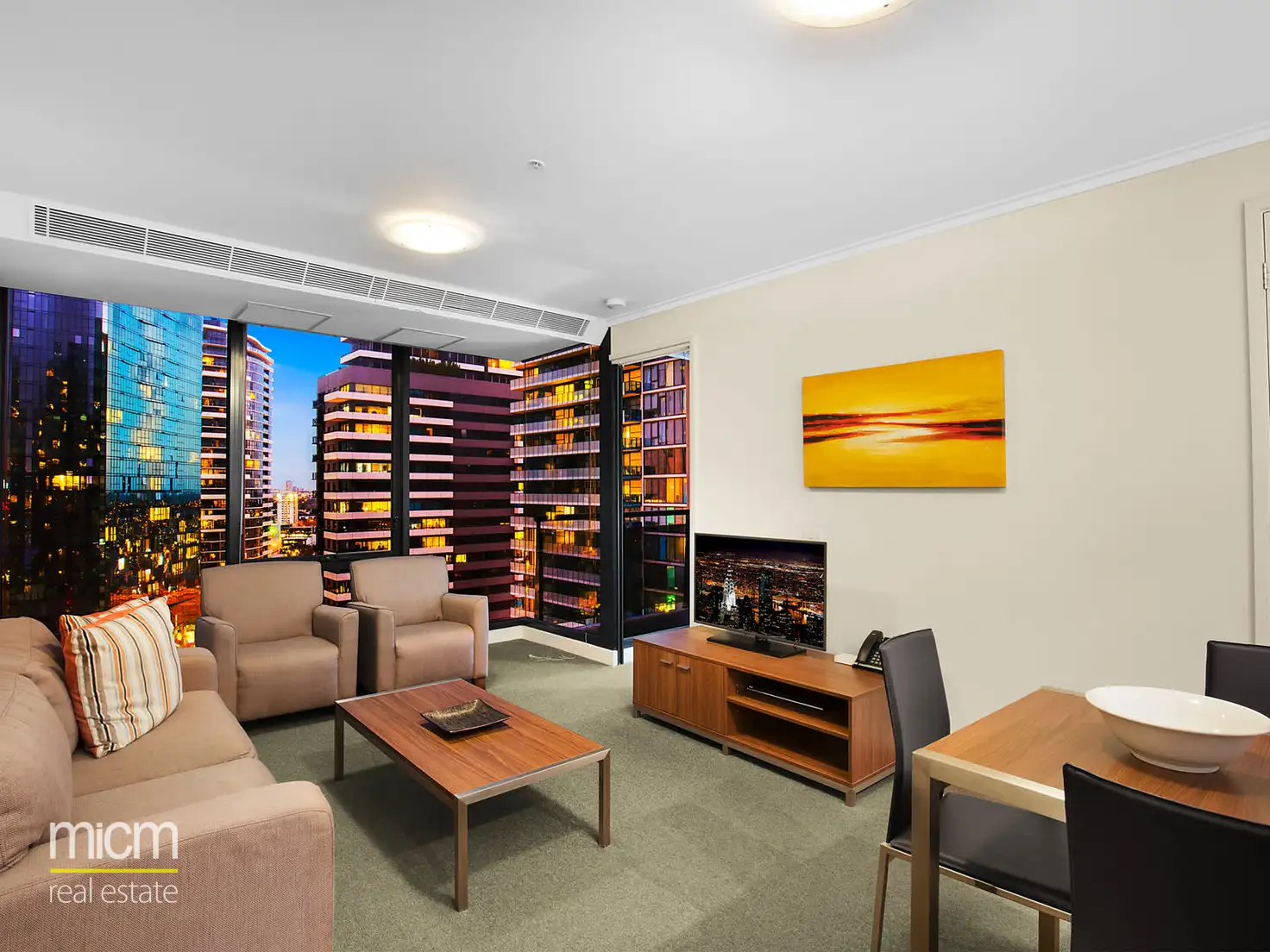 Main view of Homely apartment listing, 1406/63 Whiteman Street, Southbank VIC 3006