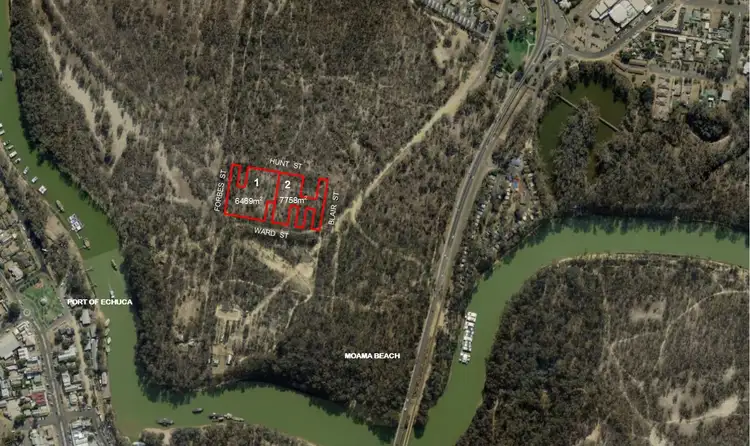 Main view of Homely land listing, Lots 1 & 2 Ward Street, Moama NSW 2731