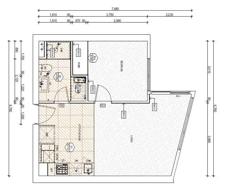 Seventh view of Homely apartment listing, 107/100 Overton Road, Williams Landing VIC 3027