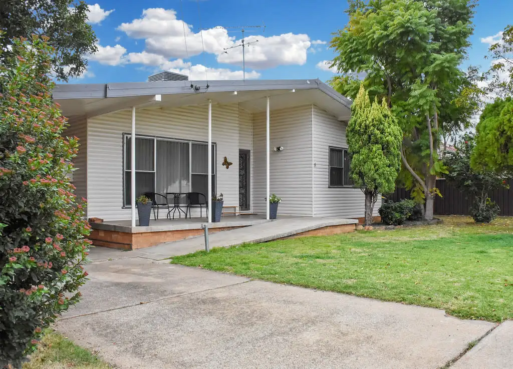 Main view of Homely house listing, 11 HOPEDALE AVENUE, Gunnedah NSW 2380