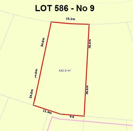 Main view of Homely land listing, Lot 586 No 9 Devon Park Drive, Highton VIC 3216