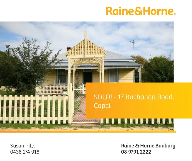 Main view of Homely house listing, 17 BUCHANAN ROAD, Capel WA 6271