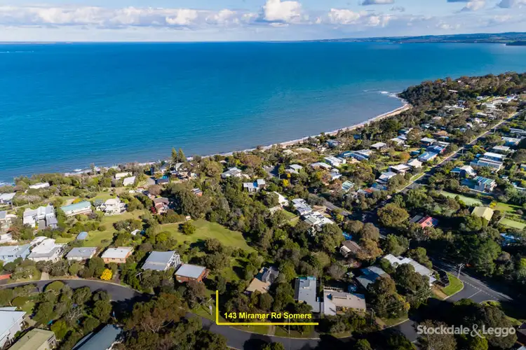 Main view of Homely land listing, 143 Miramar Road, Somers VIC 3927