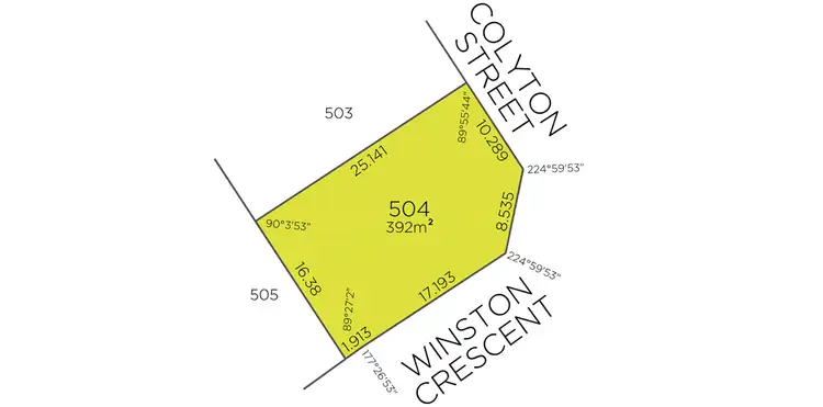 Main view of Homely land listing, Lot 504 Colyton Street, Viveash WA 6056