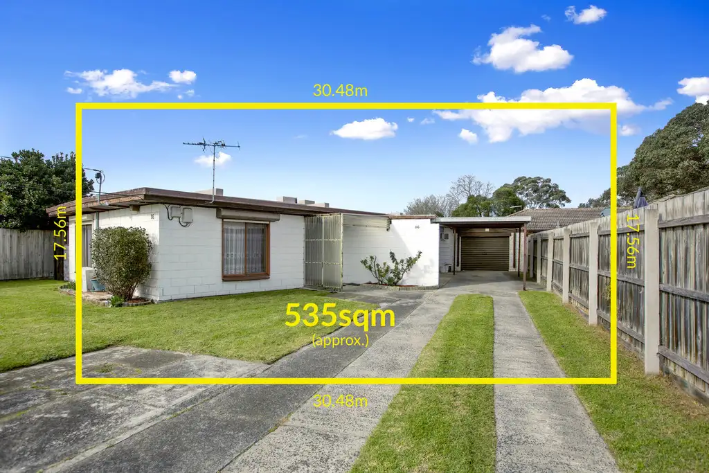 Main view of Homely house listing, 86 Embankment Grove, Chelsea VIC 3196