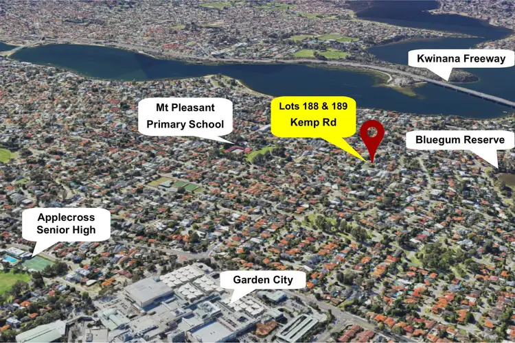 Main view of Homely land listing, 13 Kemp Road, Mount Pleasant WA 6153