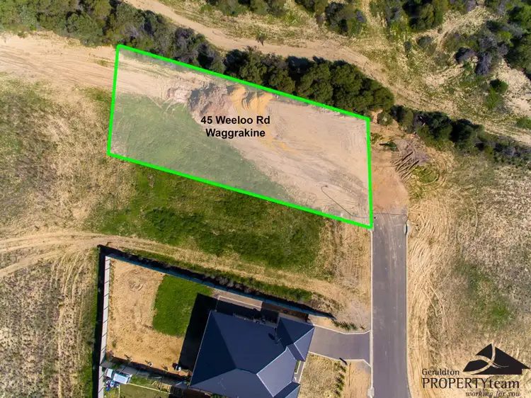 Second view of Homely land listing, 45 Weeloo Road, Waggrakine WA 6530