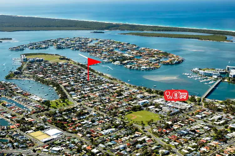 Main view of Homely semi-detached listing, 2 / 11 Rouen Avenue, Paradise Point QLD 4216