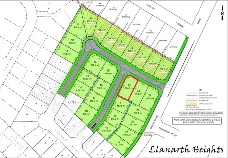 Main view of Homely land listing, Lot 22 Westbourne Drive, Llanarth NSW 2795