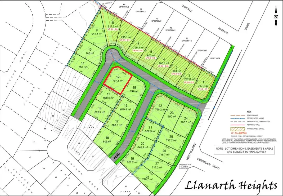 Main view of Homely land listing, Lot 12 Westbourne Drive, Llanarth NSW 2795