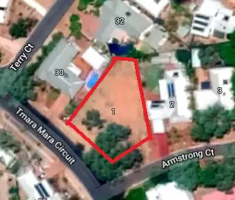 Main view of Homely land listing, 1 ARMSTRONG COURT, Araluen NT 870