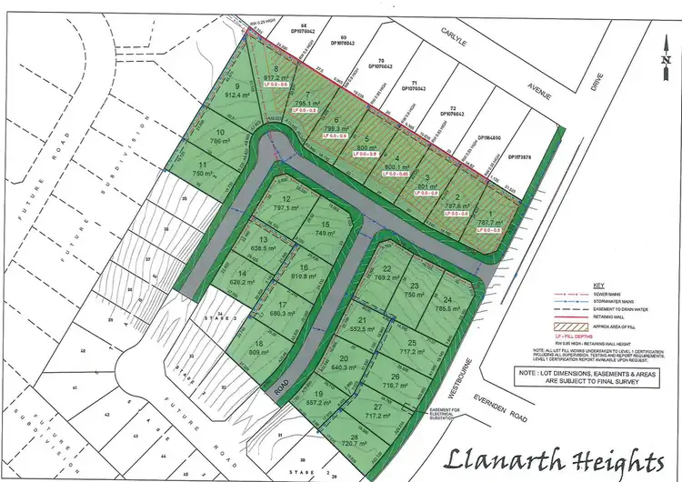 Main view of Homely land listing, Lot 15 Westbourne Drive, Llanarth NSW 2795