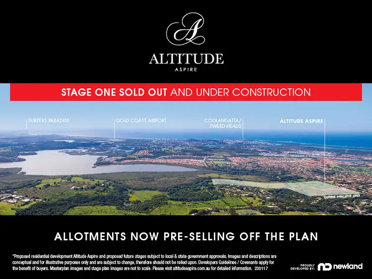 Third view of Homely land listing, Lot 318 Ossa Boulevard, Altitude Aspire, Terranora NSW 2486
