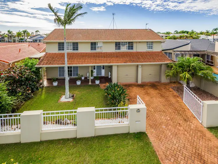 Second view of Homely house listing, 21 Seabreeze Street, Paradise Point QLD 4216