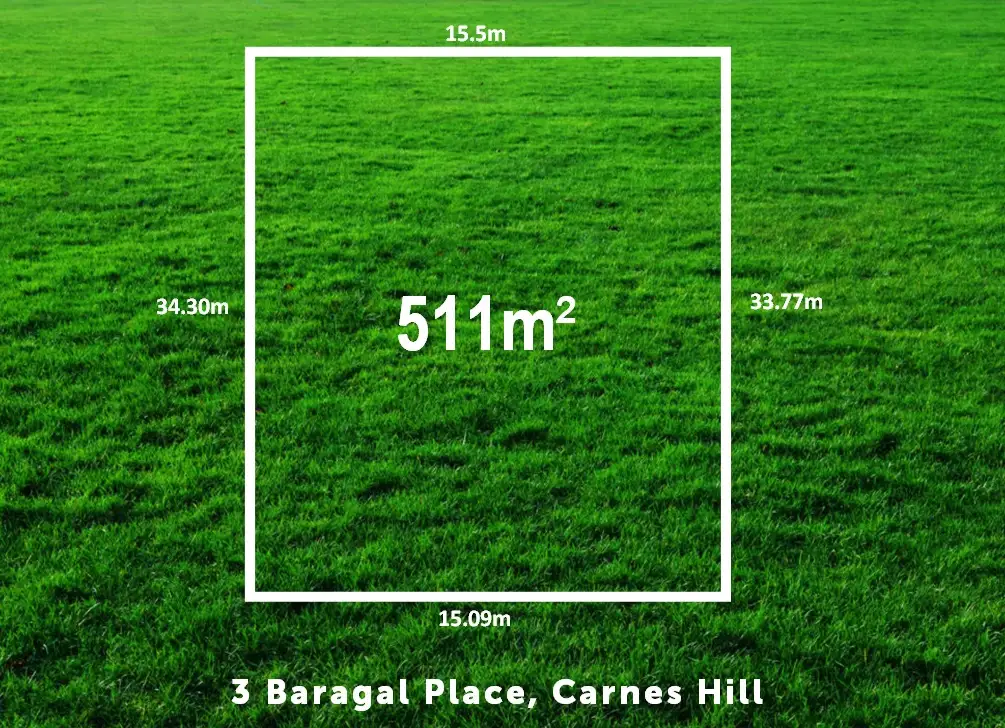 Main view of Homely land listing, 3 Baragal Place, Carnes Hill NSW 2171