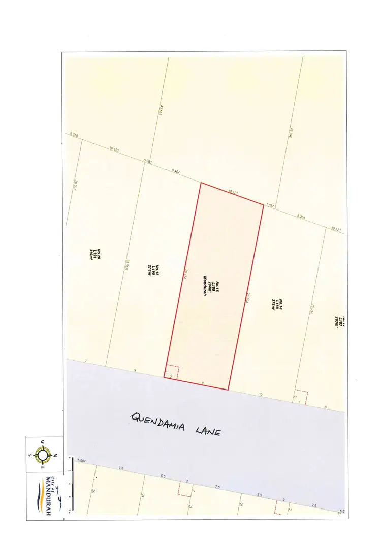 Second view of Homely land listing, 16 Quendamia Lane, Mandurah WA 6210
